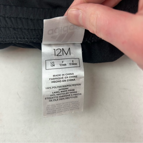 Adidas Black & White Striped Track Suit 12M - Picture 12 of 12